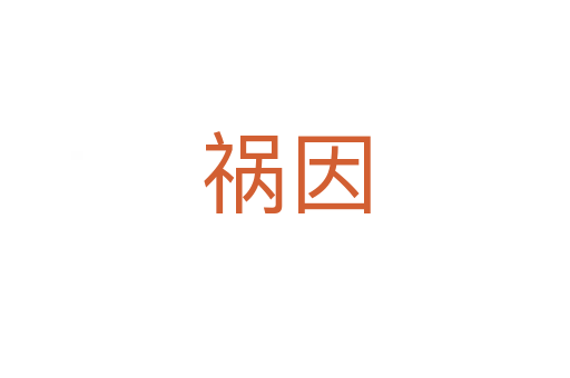 祸因